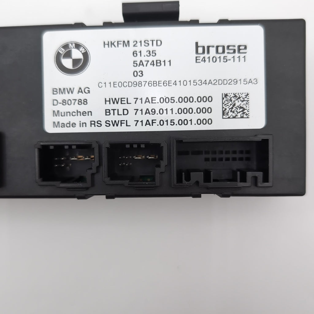 2023 2024 2025 BMW G60 XM X1 X2 X3 Trunk Lid Liftgate Control Module 5A74B11