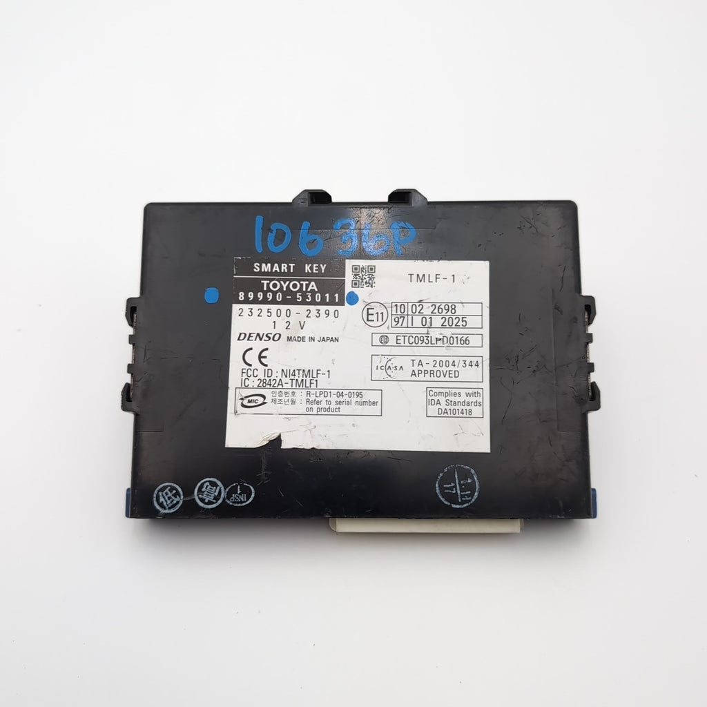 2006- 2011 LEXUS IS250 RWD SMART KEY THEFT LOCK MODULE 89990-53011