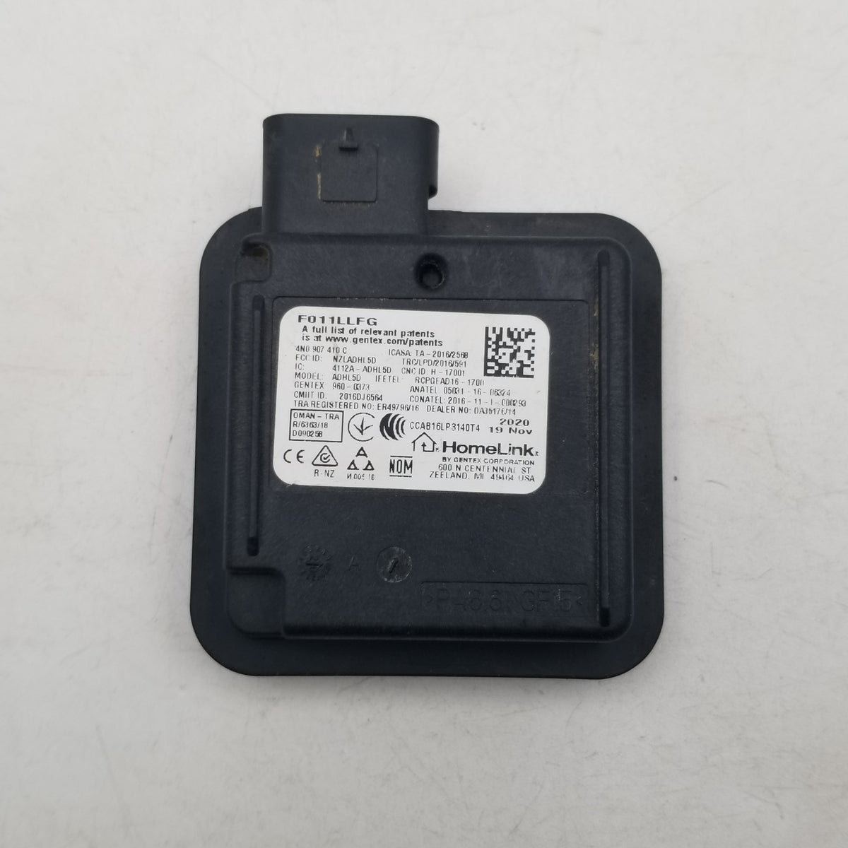 2020- 2023 PORSCHE CAYENNE Homelink Garage DOOR Opener Module 4N0907410C