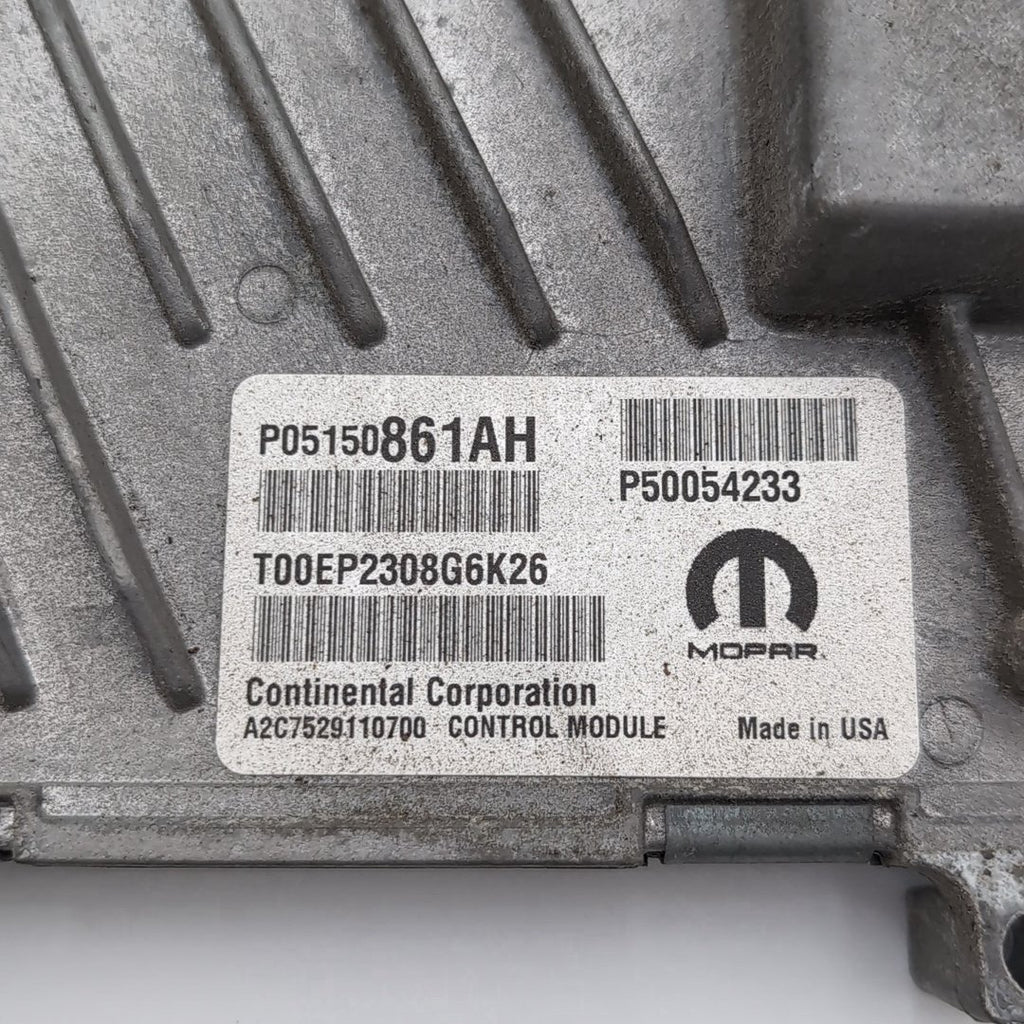 2019 2020 2021 Jeep Cherokee 2.0L Engine Computer Control Module ECU 05150861AH