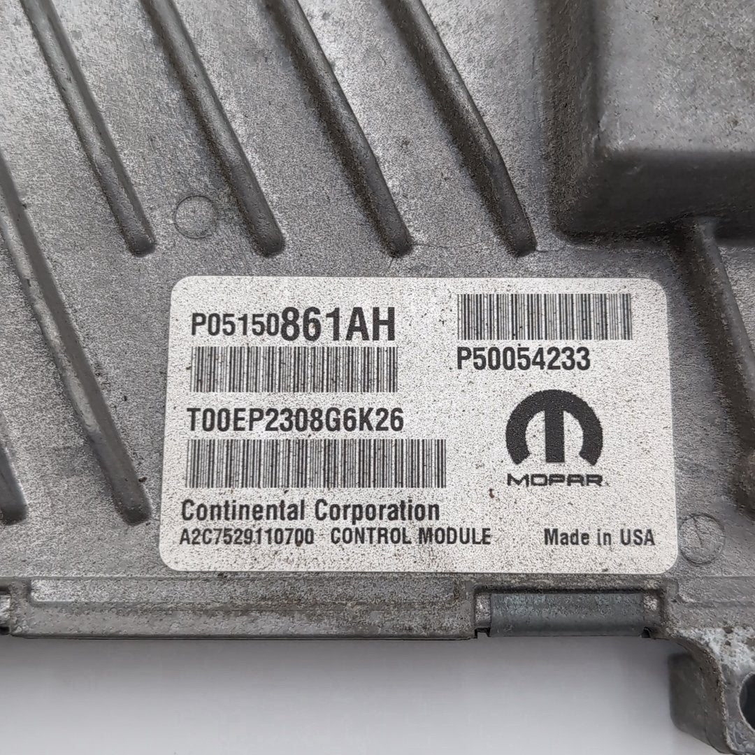 2019 2020 2021 Jeep Cherokee 2.0L Engine Computer Control Module ECU 05150861AH