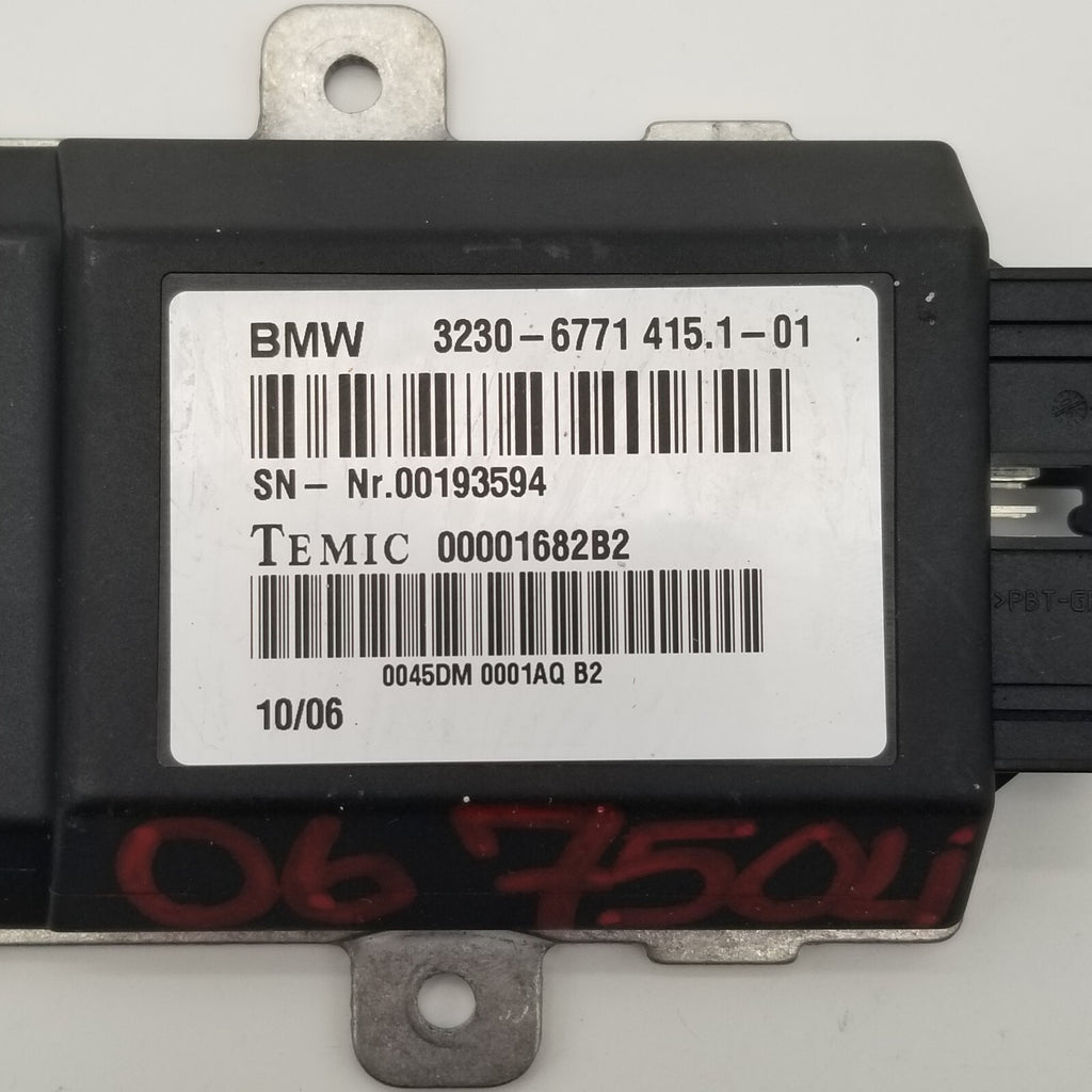 For Bmw Oem E65 E66 7 Series Steering Column Computer Control Module 6771415