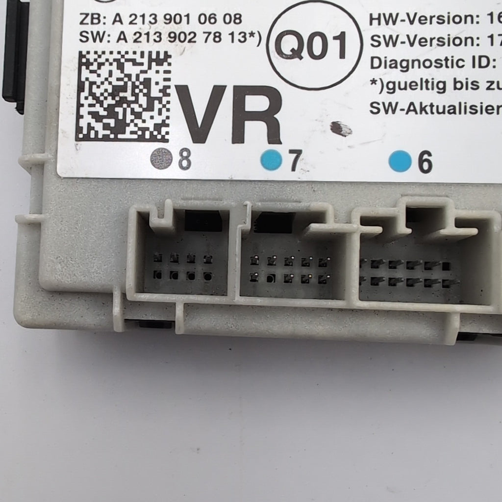 2015 - 21 MERCEDES W213 W205 C E CLS REAR RIGHT DOOR CONTROL MODULE A2139002422