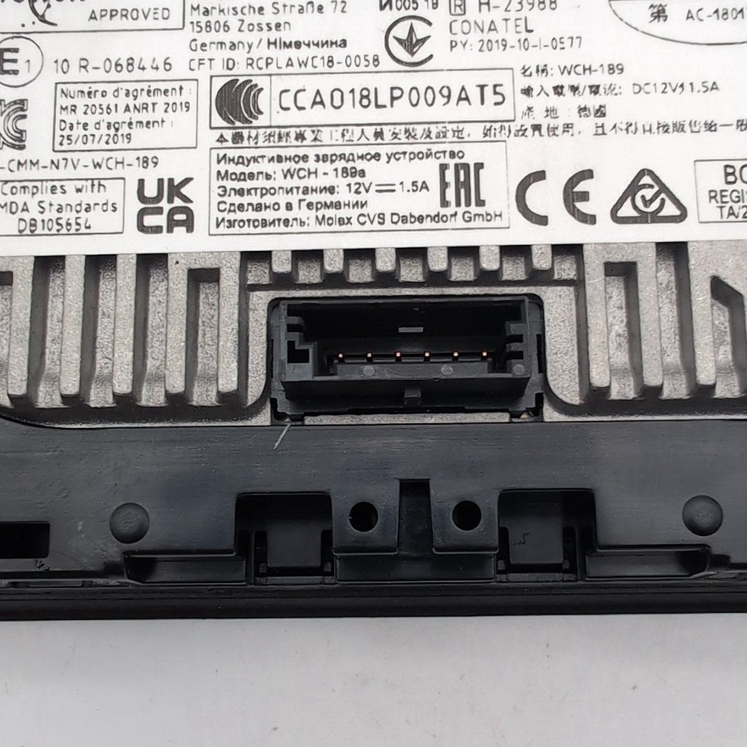 2019 - 2024 BMW X3 X4 X6 Front Center Console Wireless Charing Pad Tray