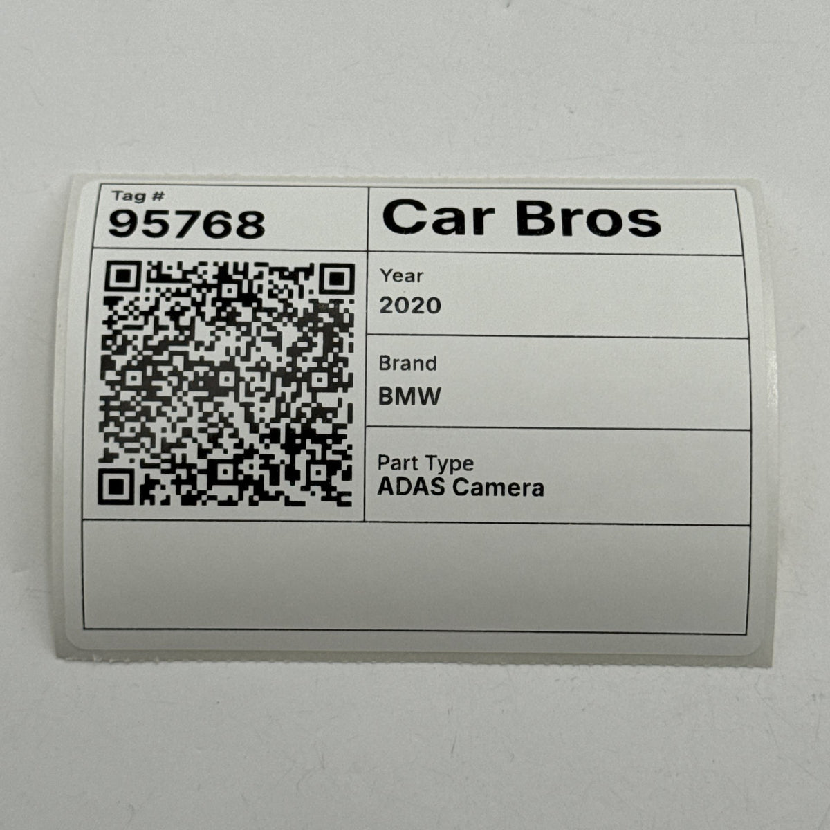 2019 - 2023 BMW 330i G20 G16 G05 G07 Front Windshield Lane Assist Camera