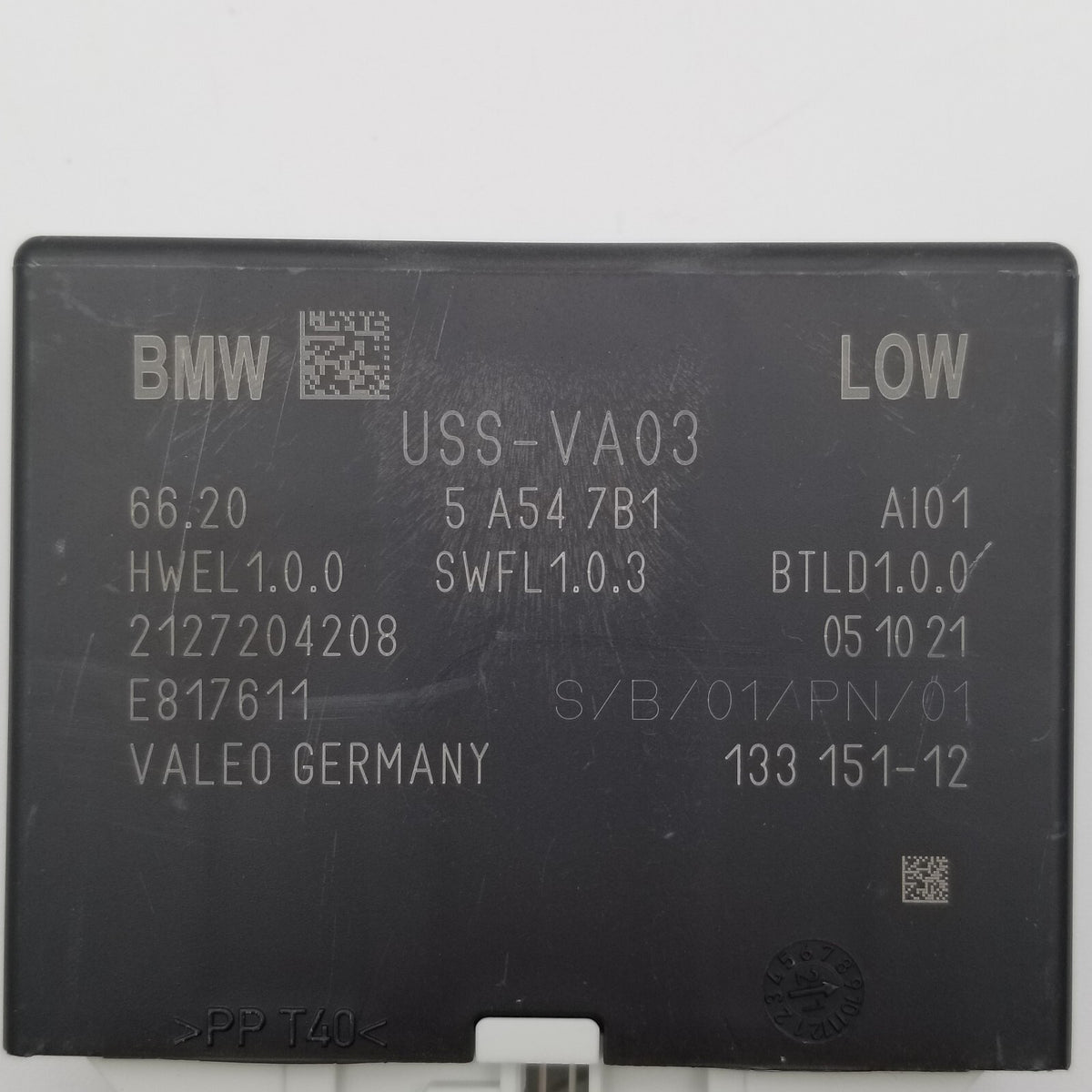 BMW 5 G30 G31 6 G32 G01 LCI Control Unit PDC USS-VA03 Parking Modules 5A547B1