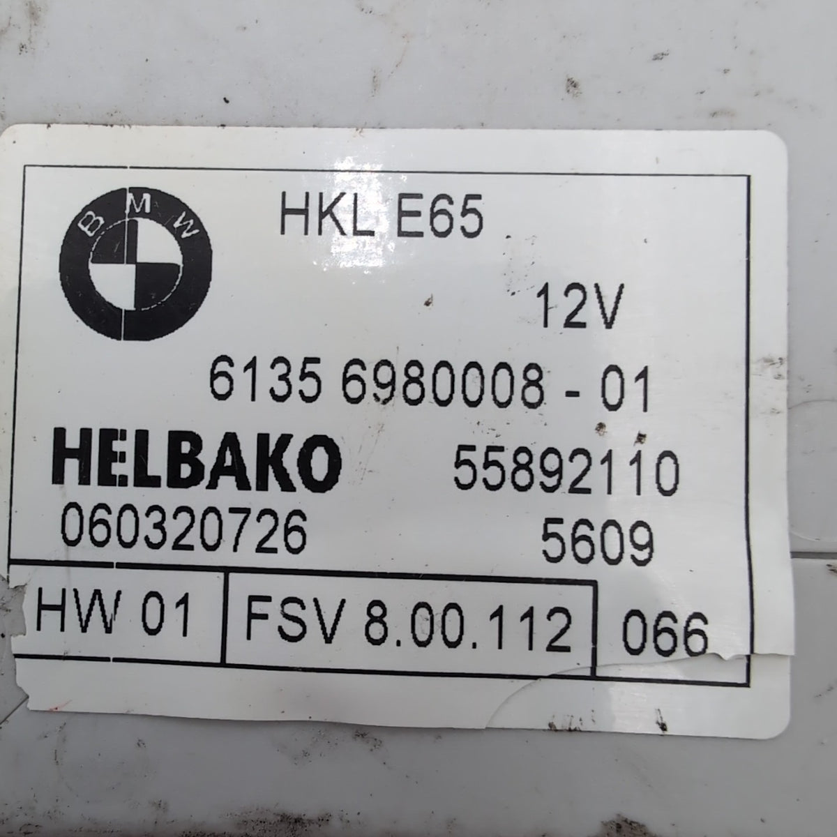 02- 08 BMW E65 E66 760 750 745 Lift Gate Tailgate Trunk Lid Control Module OEM