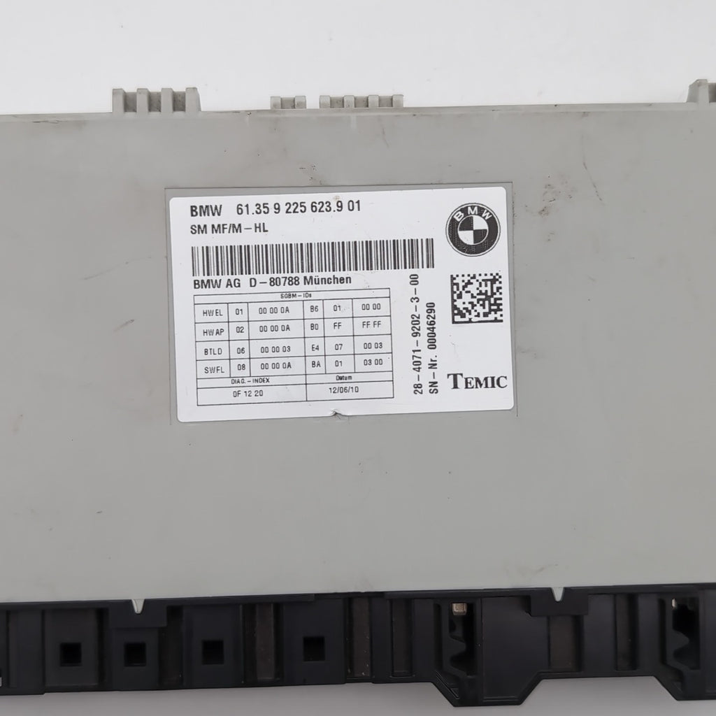 2011- 2016 BMW 535I 528I 550I FRONT LEFT DRIVER SEAT CONTROL MODULE 9225623