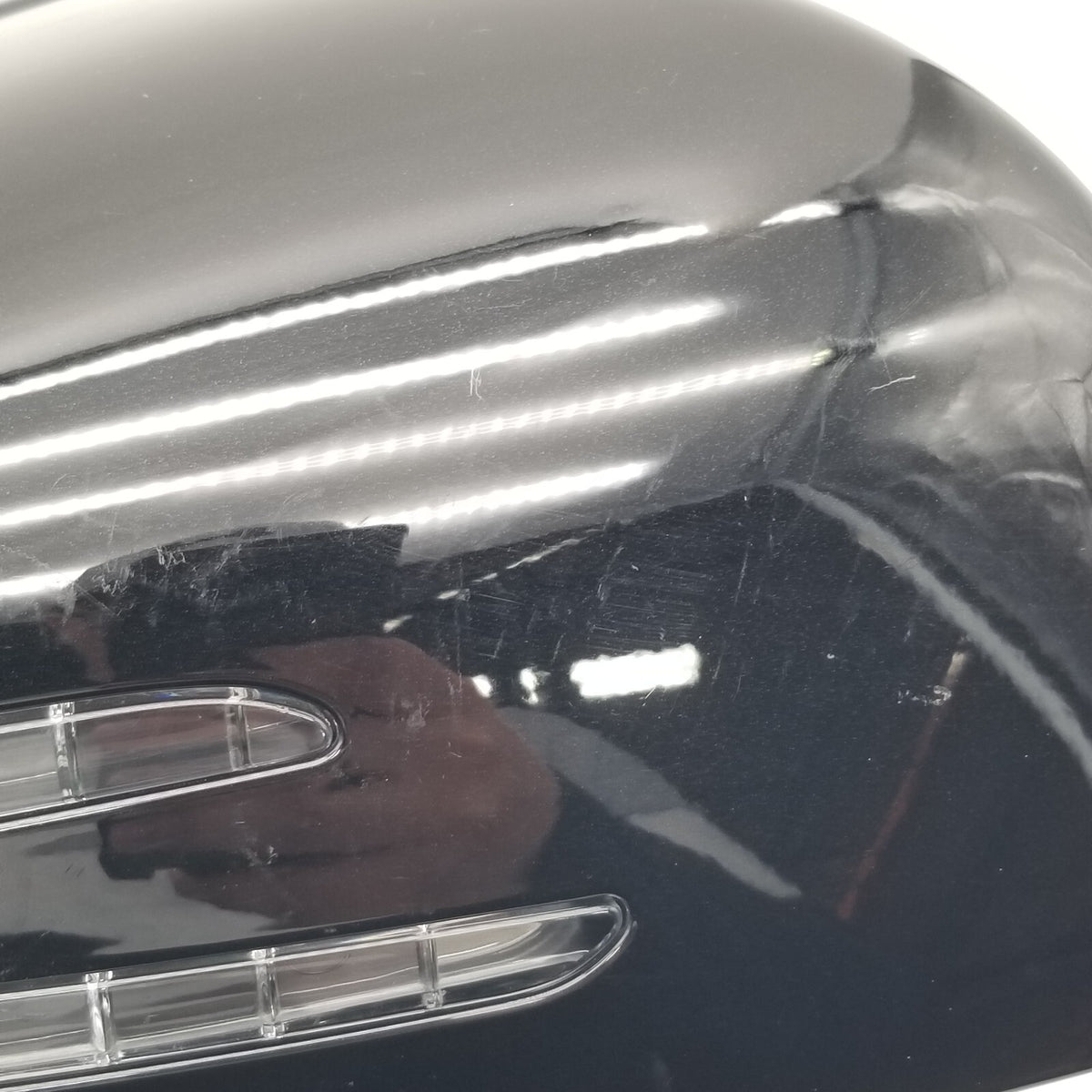 13-18 MERCEDES BENZ W463 G63 AMG MIRROR COVER CAP RH PASSENGER BLACK GLOSS