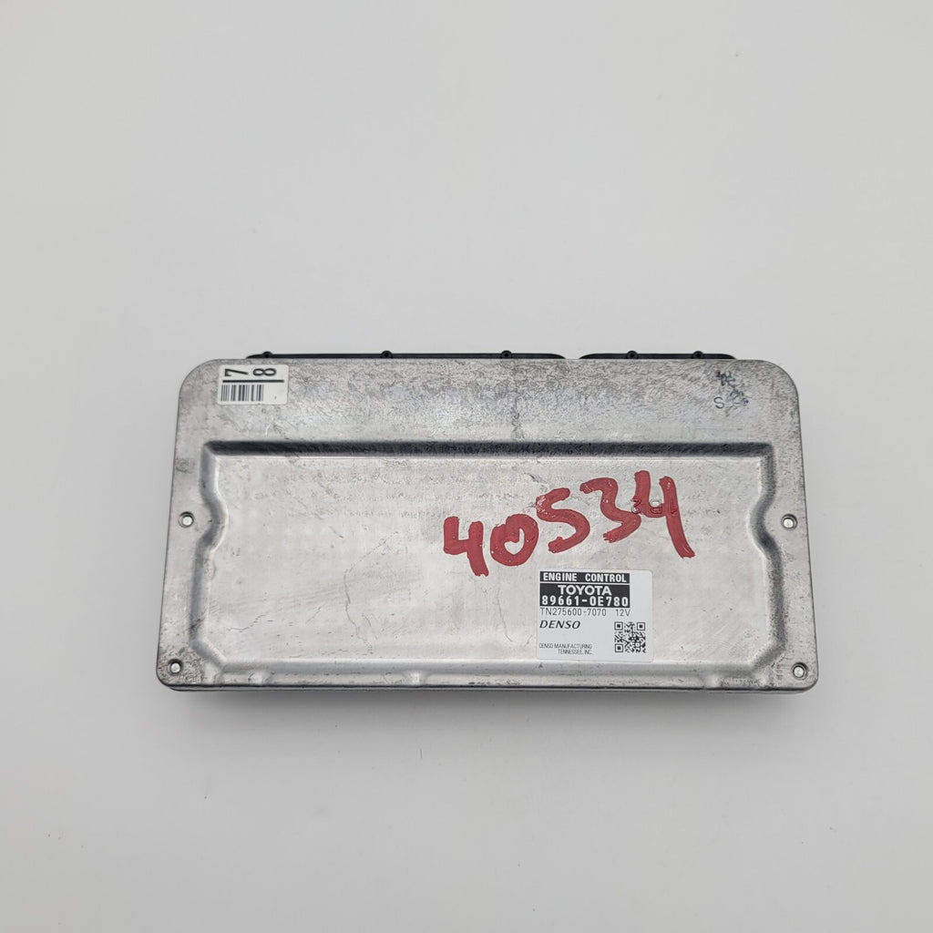 2016 Toyota Highlander Engine Electronic Control Computer Module ECU 89661-0E780