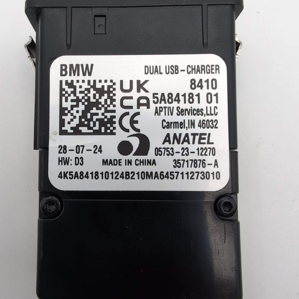 2023 2024 2025 BMW X1 X2 Mini Dual USB Port Charger Bush Socket 5A84181