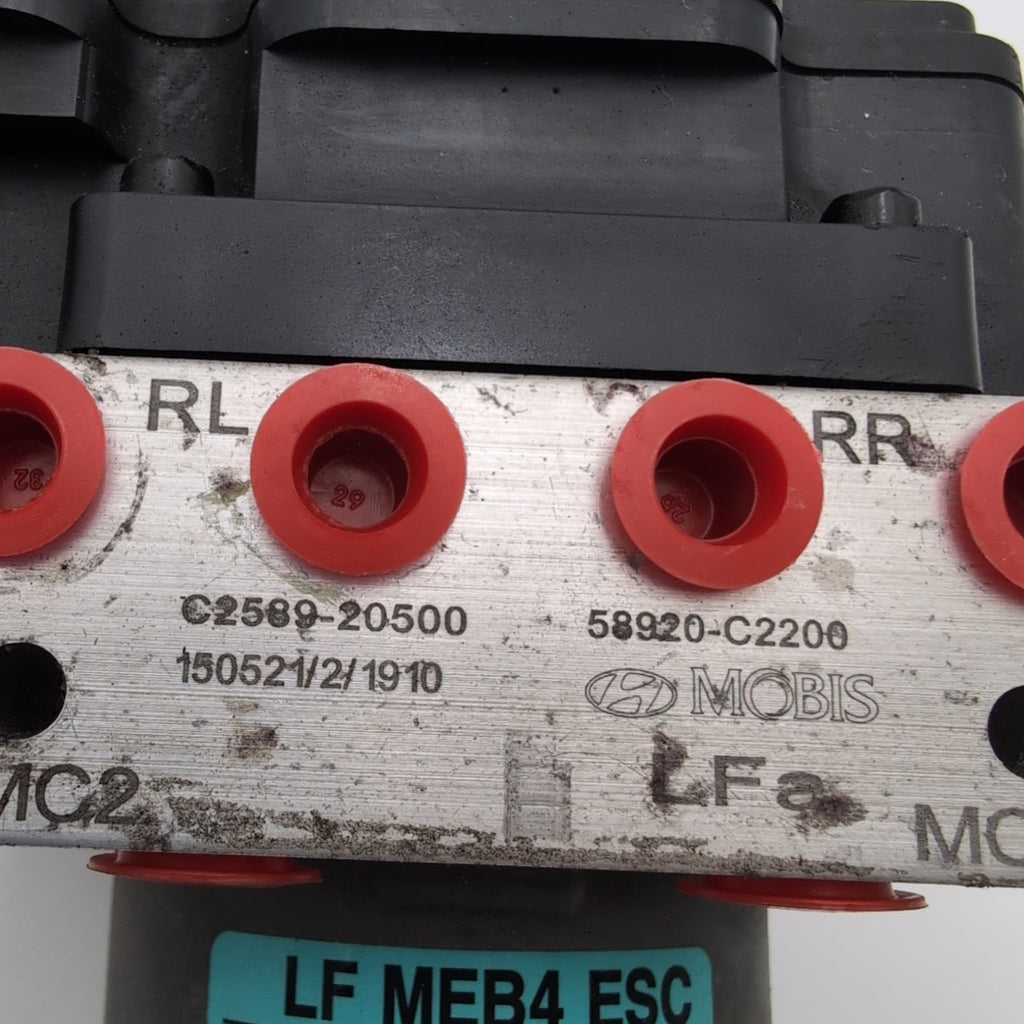 2015 2016 2017 Hyundai Sonata 2.4L ABS Anti Lock Brake Pump 58920-C2200