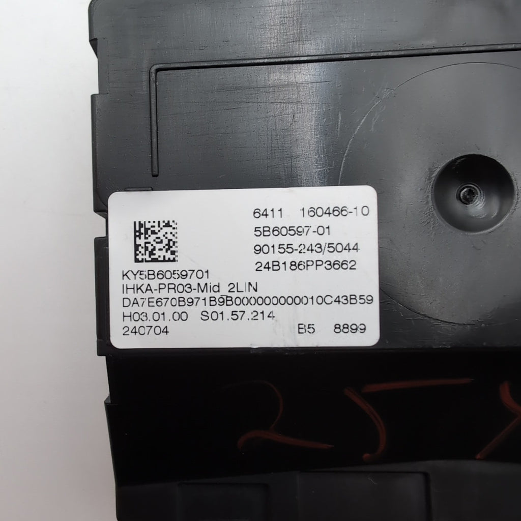 2023 2024 2025 X5 M3 AC Air Conditioner Control Module OEM 5B60597