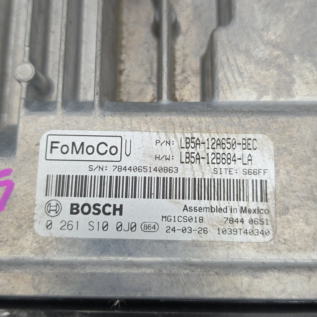 2020 - 2024 Ford Explorer 3.0L Engine Computer Control Module LB5A-12A650-BEC