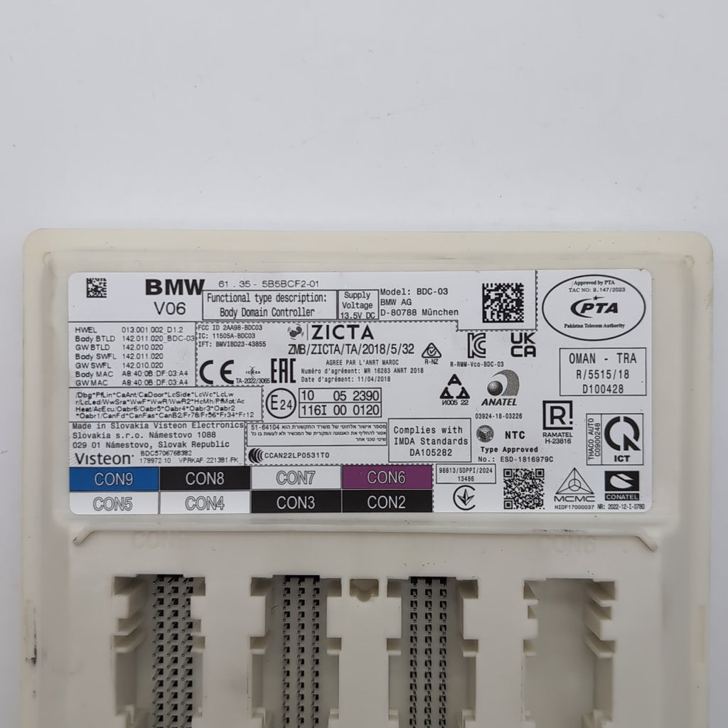 2024- 2026 BMW G82 G42 G22 G26 G20 BDC V06 Body Domain Controller 5B5BCF2