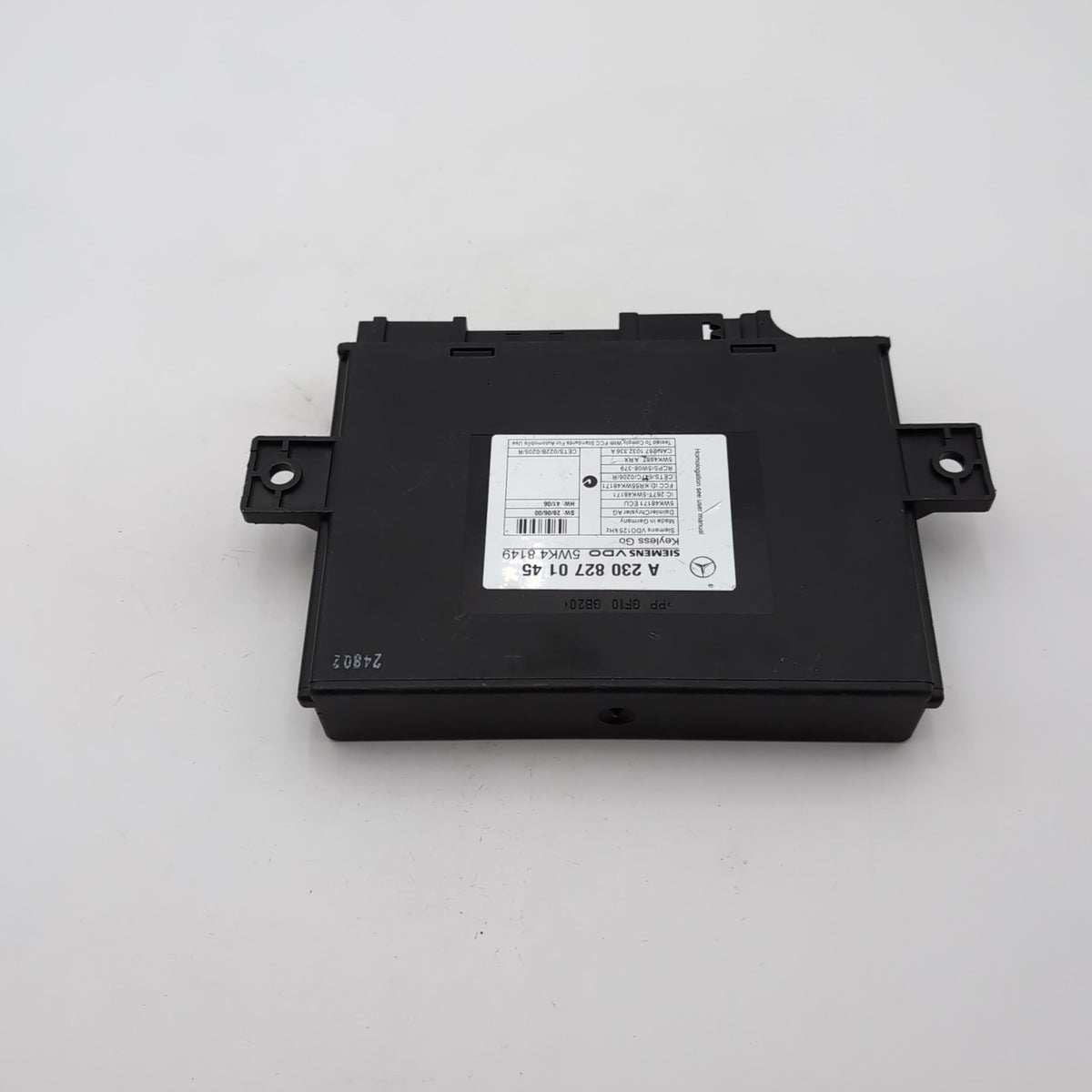 2007- 2012 Mercedes R230 SL550 SL55 AMG Keyless Go Entry Control Module OEM