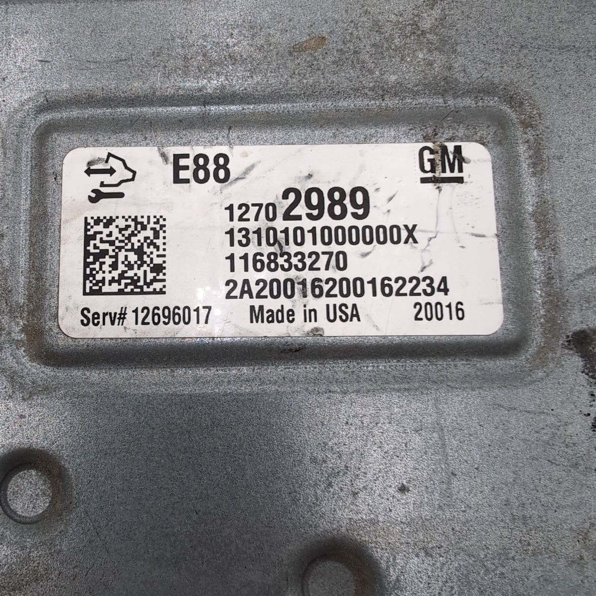 2020 Chevrolet Equinox Engine Computer Control Module ECM OEM E88 12702989
