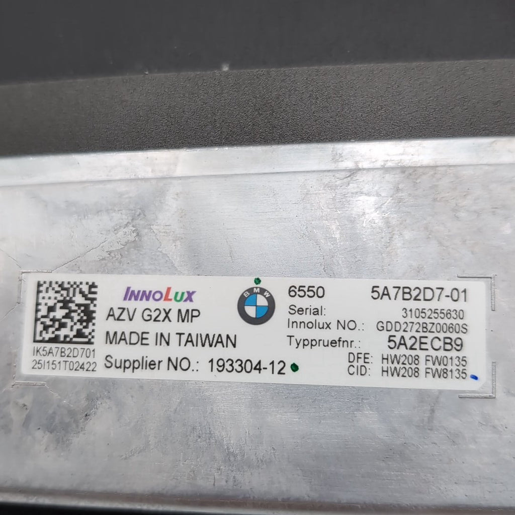 2023 - 2026 BMW G20 G26 G42 M3 M4 Instrument Cluster Infotainment Display Screen