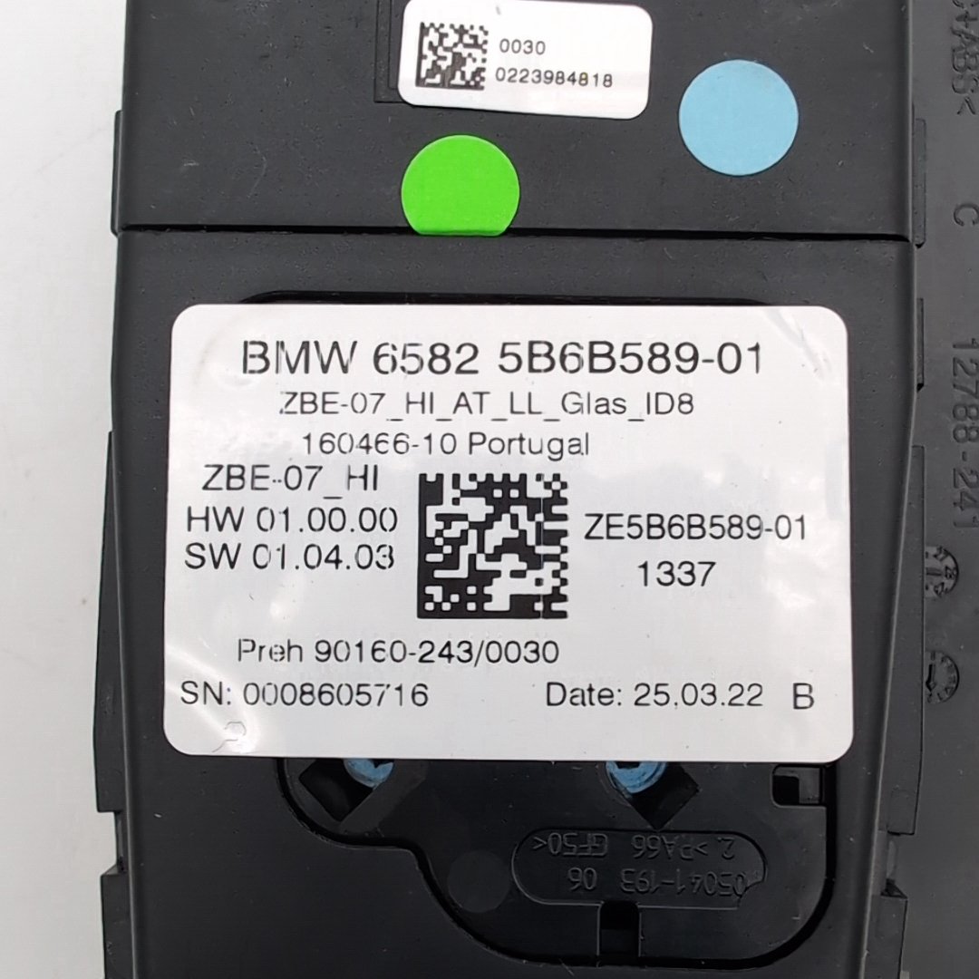 2024 2025 2026 BMW X5 X6 X7 XM M3 iDrive Multimedia Control Switch Knob 5B6B589