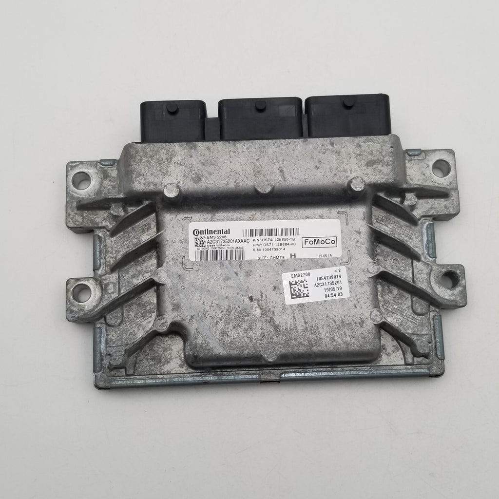 2017 - 2020 Ford Fusion Engine Computer Control Module ECU HS7A-12A650-TB