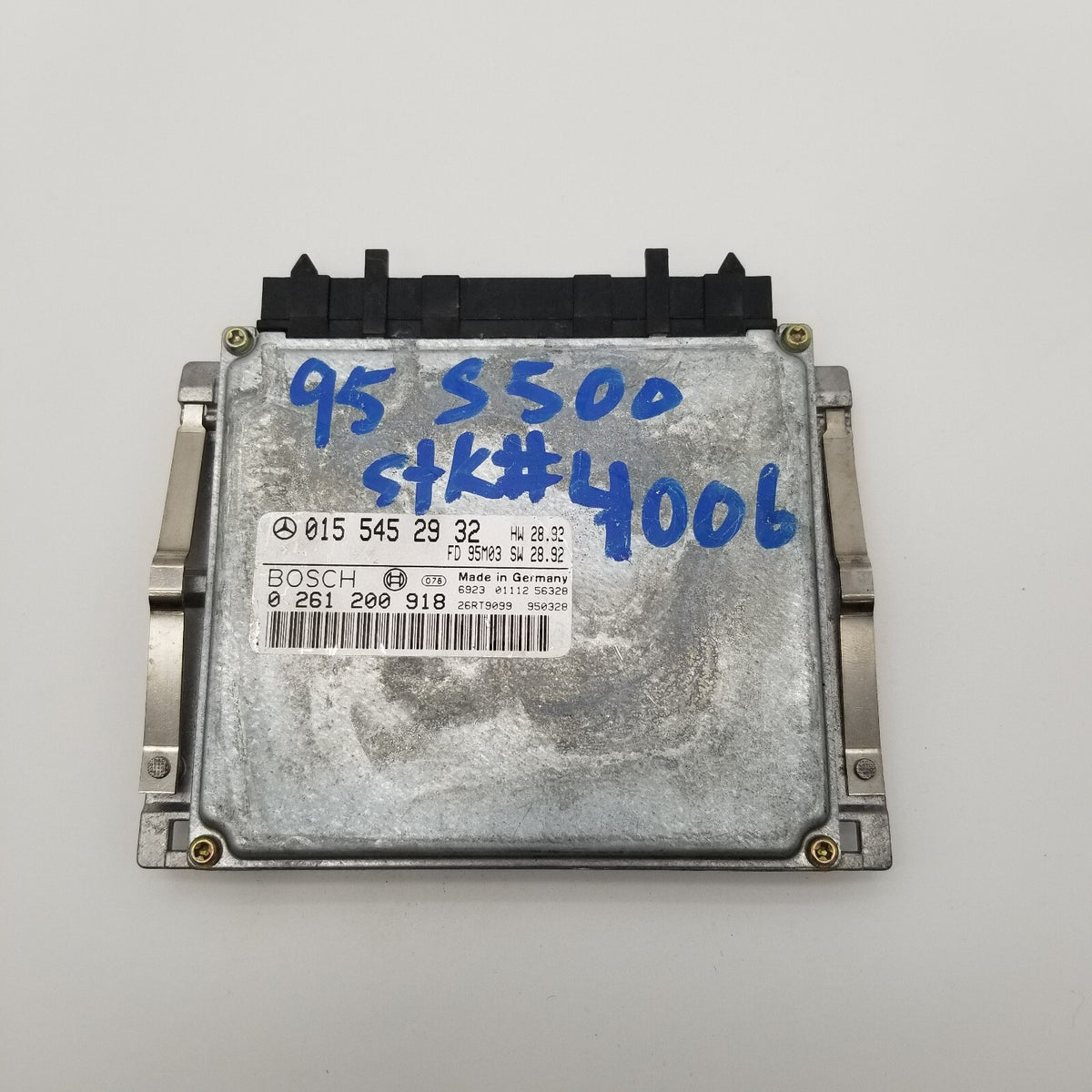 92-99 Mercedes R129 SL500 S500 400SEL Carb Engine Control Module 0155452932 OEM