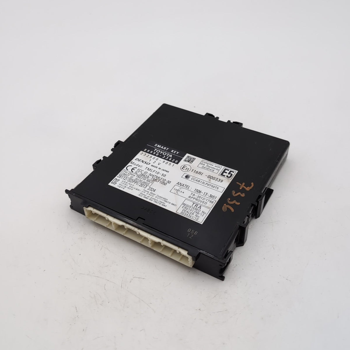 2014 LEXUS EX350 THEFT-LOCKING KEYLESS CONTROL MODULE 8999033420