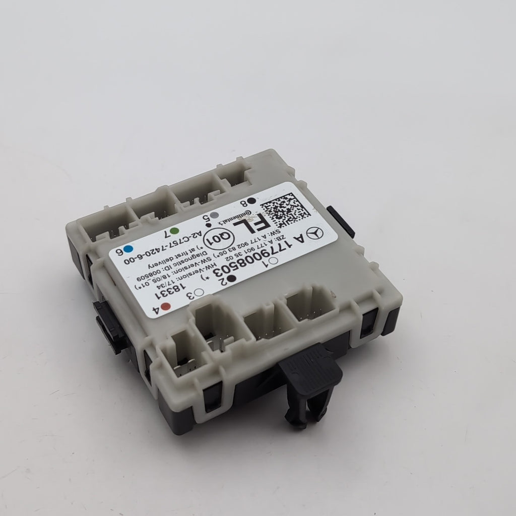 2020- 24 MERCEDES A CLA GLA GLB FRONT LEFT DRIVER DOOR CONTROL UNIT A1779005105