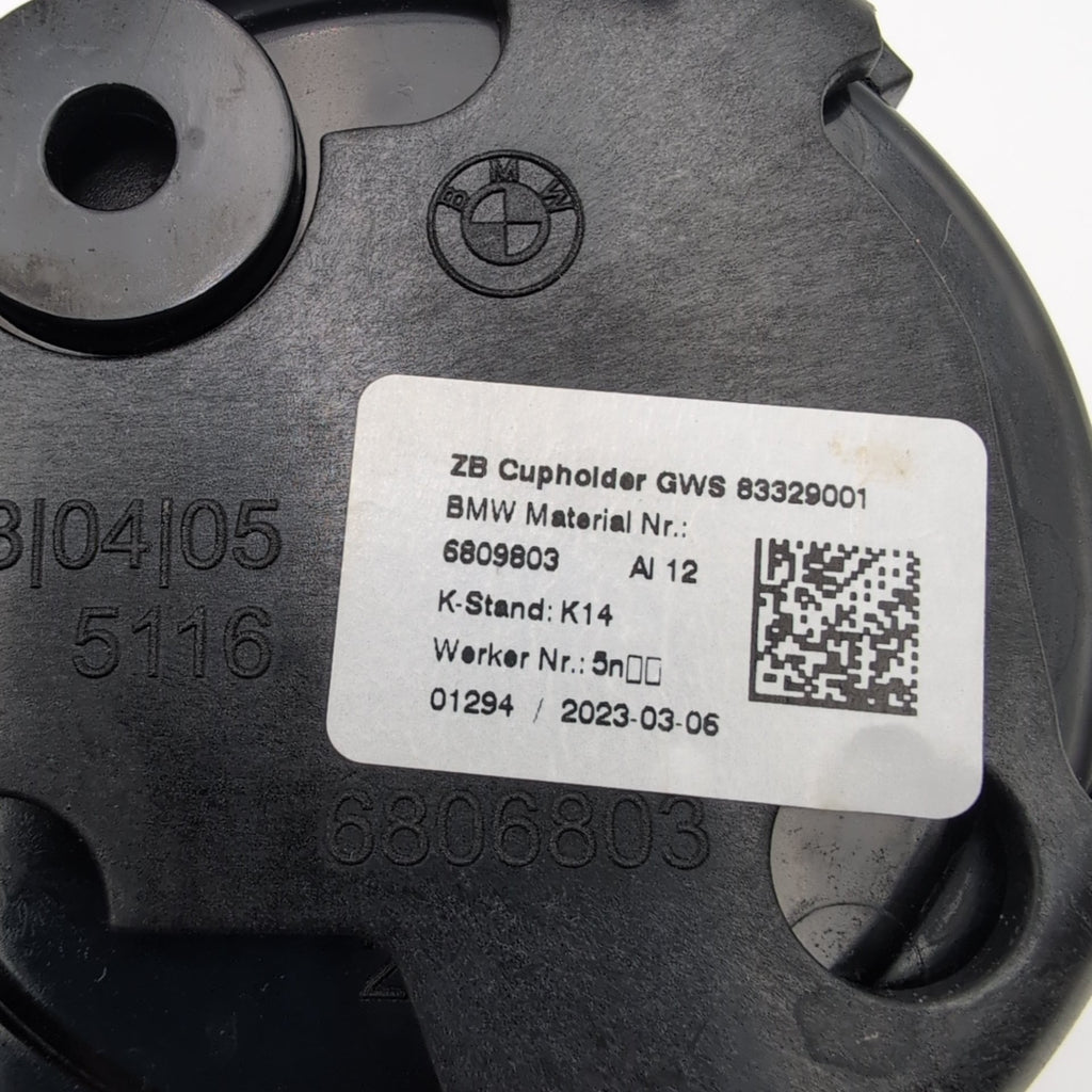 2019 - 2026 BMW G20 G22 G23 G26 G80 G83 M3 M4 Center Console Cup Holder 6809803