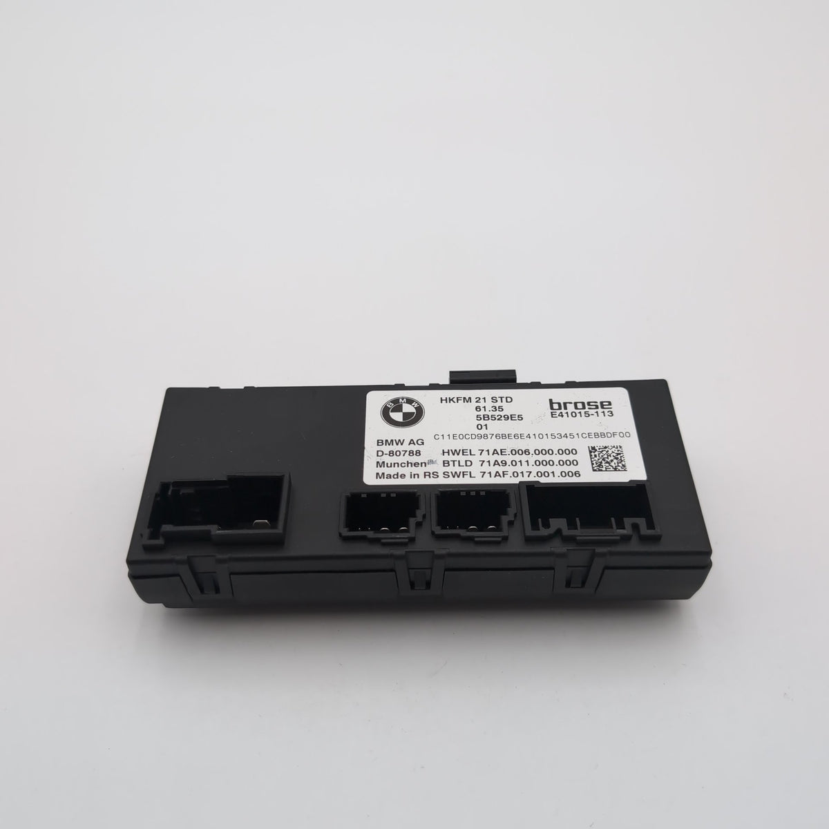 2024 - 2026 BMW G60 XM X6 X3 X1 X2 Trunk Lid Deck Lid Control Module 5B529E5