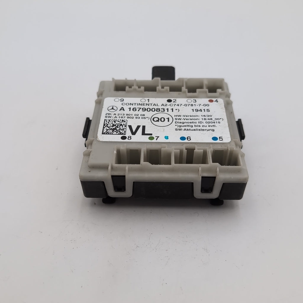 2020- 2023 MERCEDES E350 W213 FRONT LEFT DOOR CONTROL MODULE OEM A1679008311