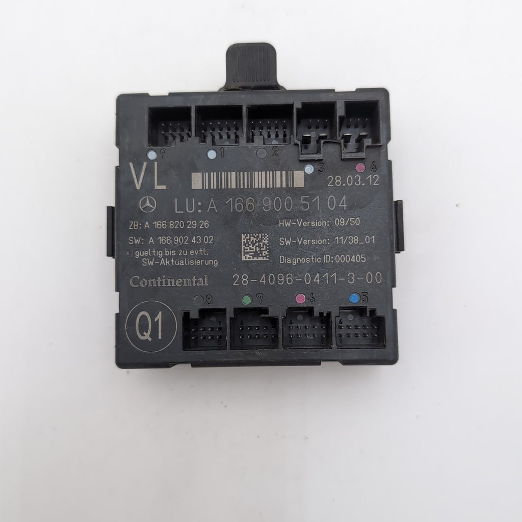 2012- 2020 Mercedes GL ML GLE GLS Front Left Door Control Module A1669005104