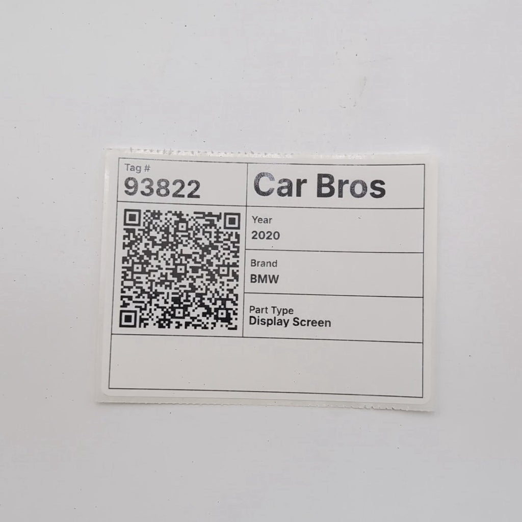 2019 - 2022 BMW 330xi G20 G21 10.25" Central Information Display Screen 9441882