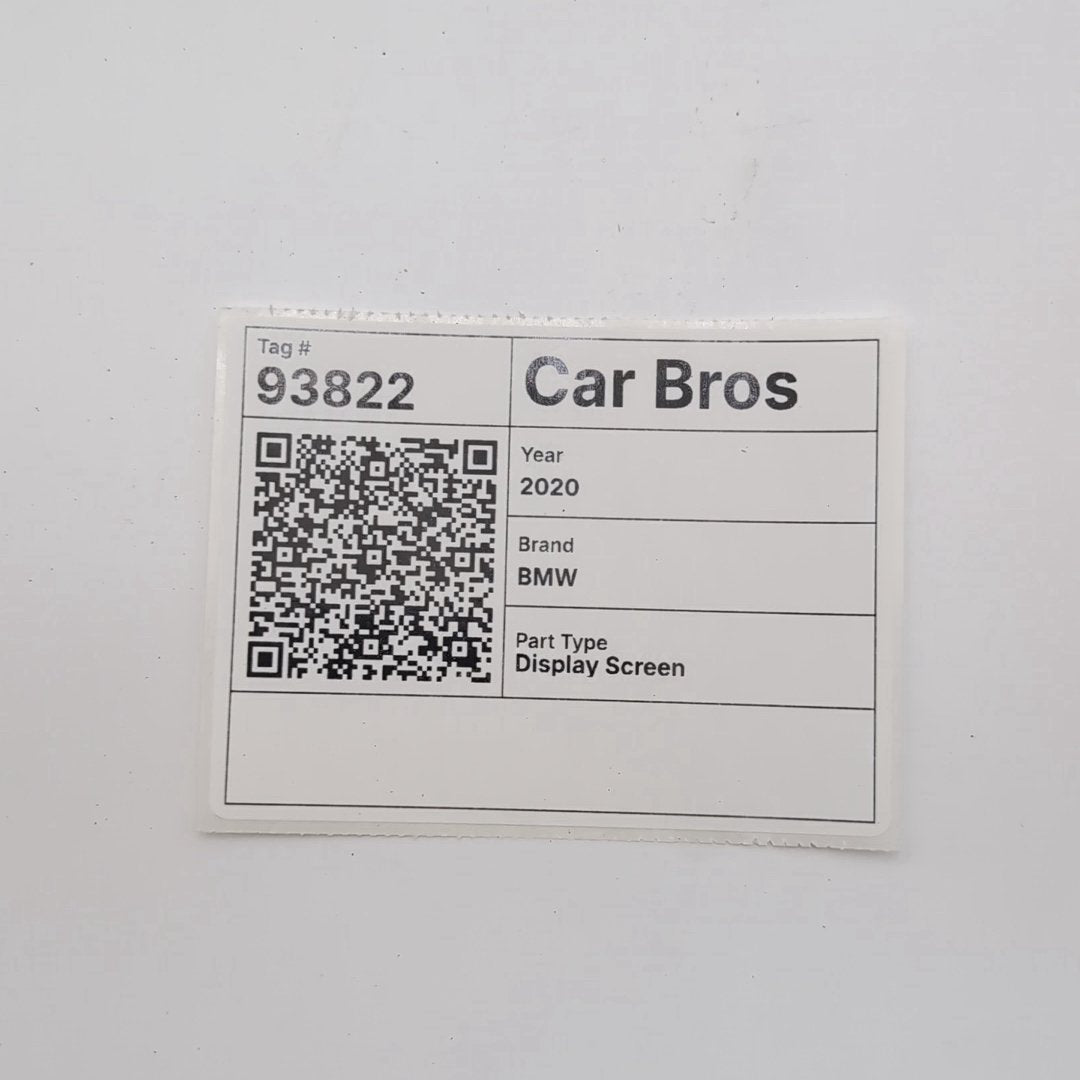 2019 - 2022 BMW 330xi G20 G21 10.25" Central Information Display Screen 9441882