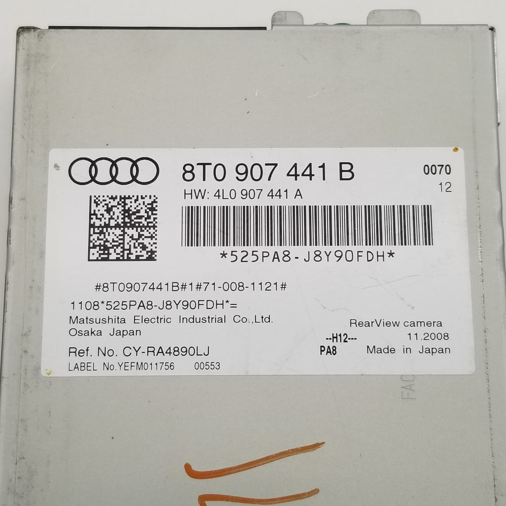 2010 2011 2012 2013 2014 2015 Audi A4 A5 Rear View Camera Module 8T0907441B OEM