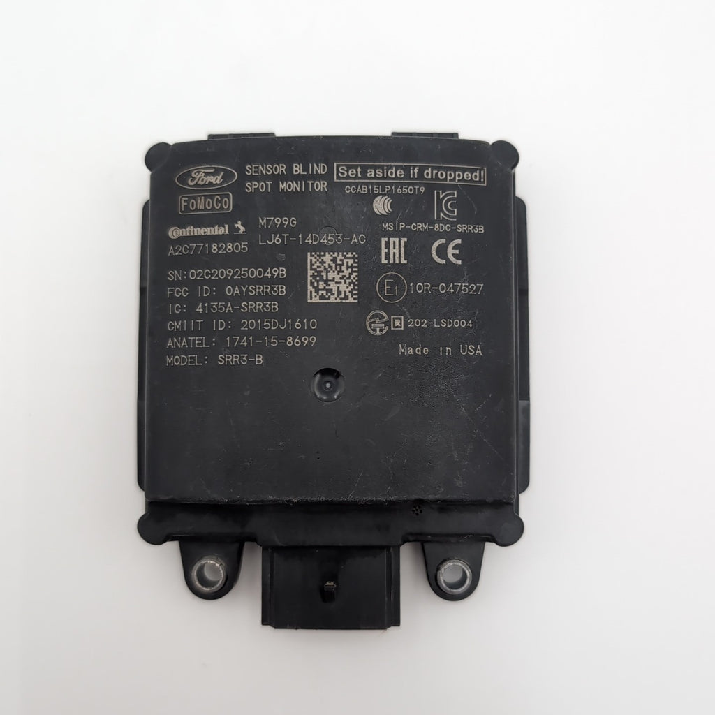2020 2021 2022 Ford Escape Rear Driver Blind Spot Monitor Radar Lj6t-14D453-AC