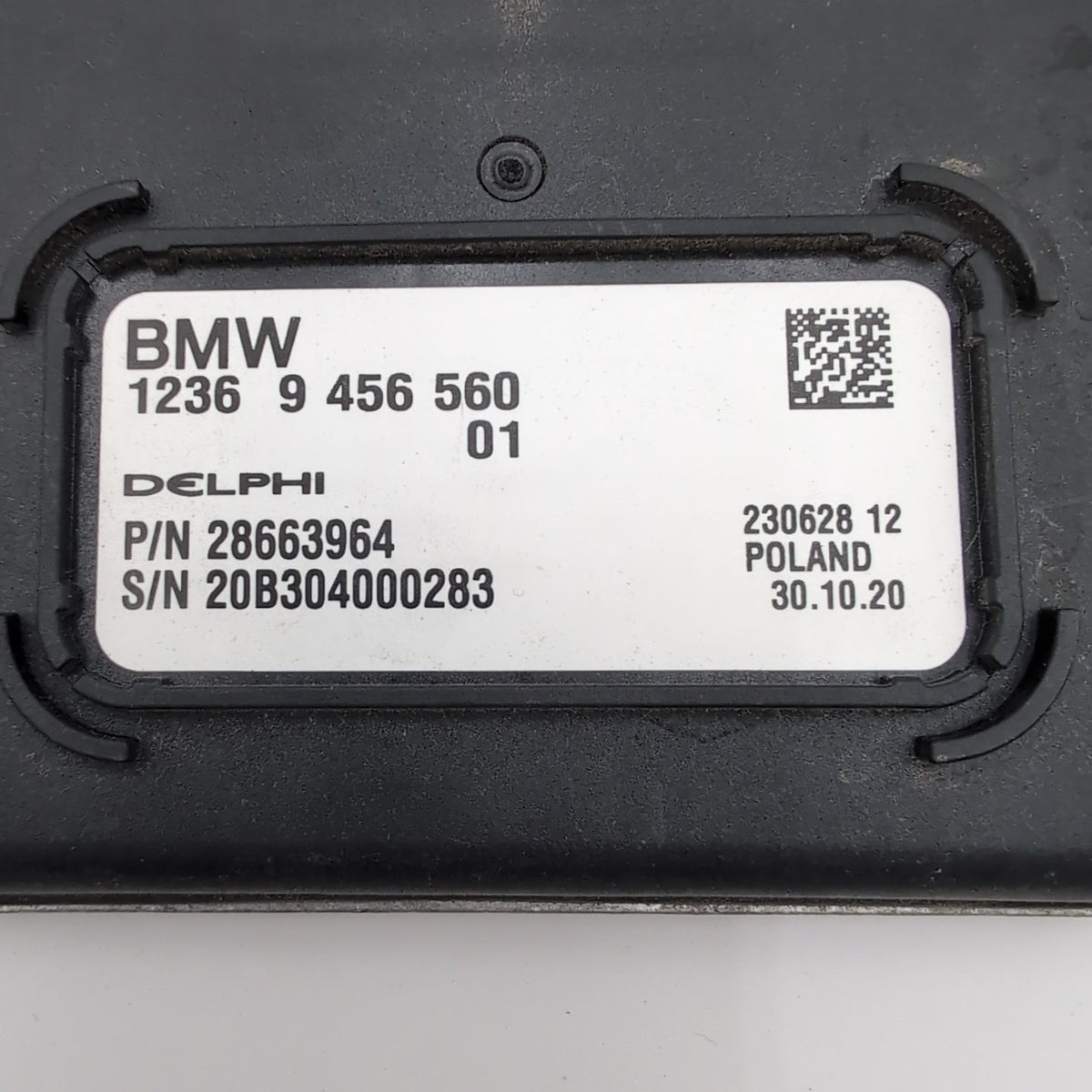 2017- 2022 BMW i3 i3s I01 Lci eDME Base Control Module Unit OEM 9456560