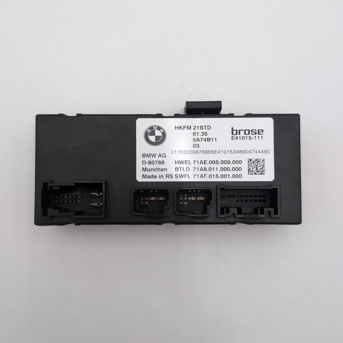 2023 2024 2025 BMW G60 XM X1 X2 X3 Trunk Lid Liftgate Control Module 5A74B11