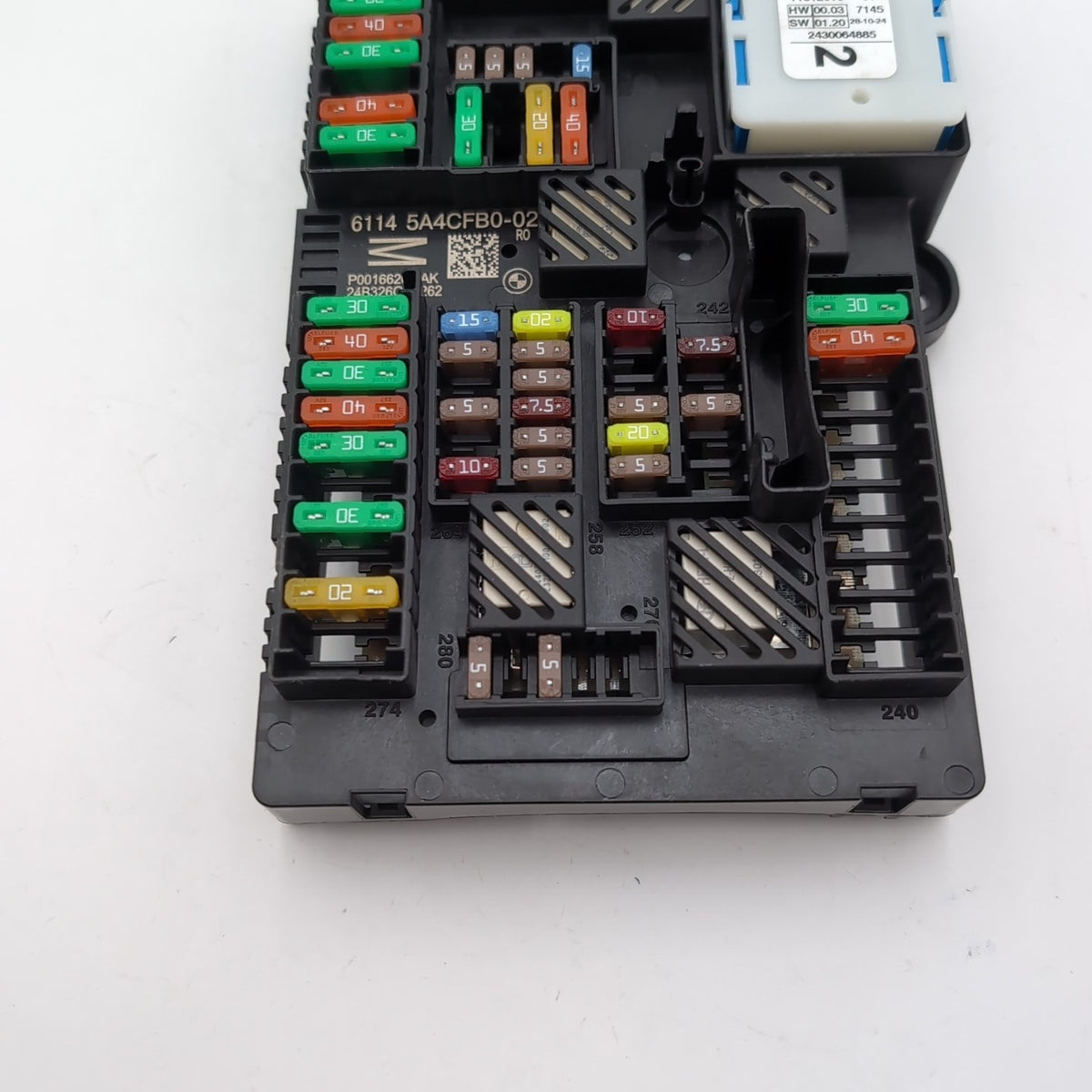 2024 2025 BMW 430i 330i 230I G42 G20 REAR POWER DISTRIBUTION FUSE Box 5A4CFB0