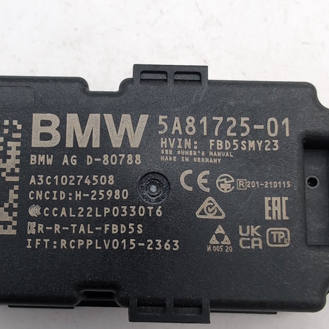 2023 - 2025 BMW G60 G70 X1 X2 X5 X6 X7 XM Radio Remote Receiver Module