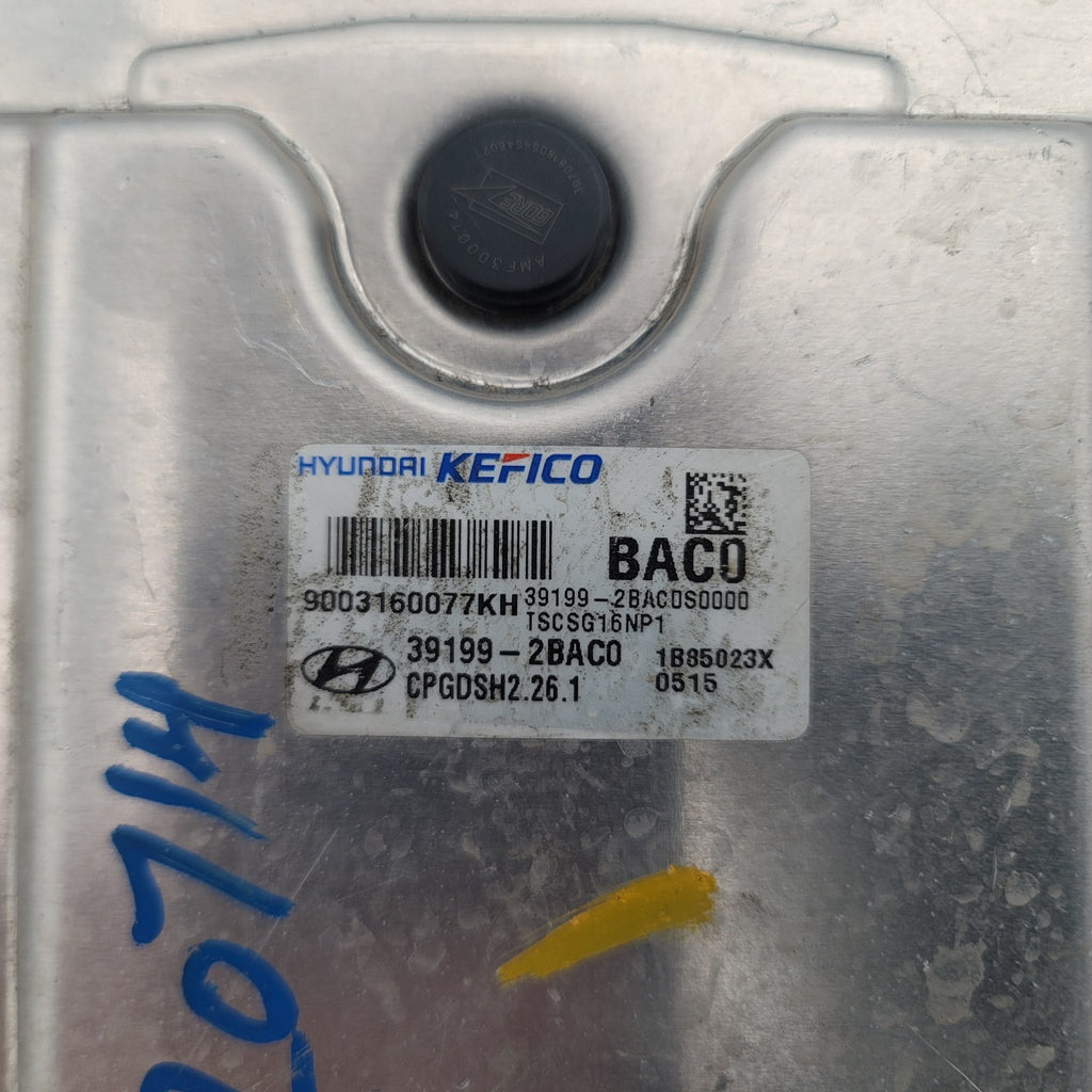 2018 2019 Kia Rio Engine Computer Control Module ECU EBX OEM 391992BAC0