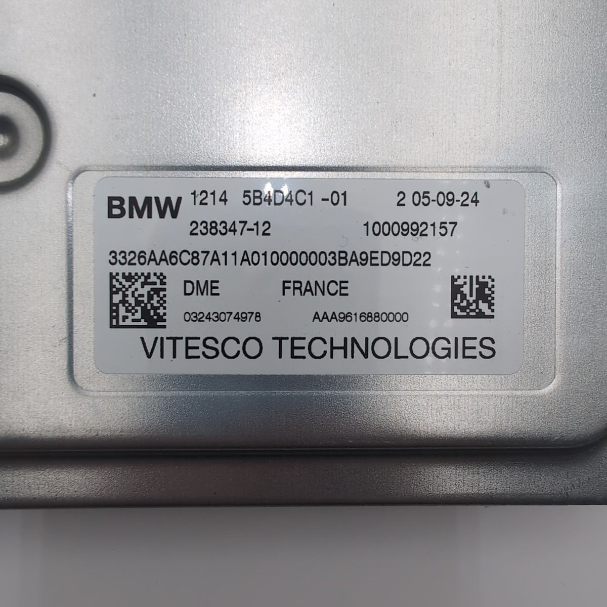 2024 2025 2026 BMW X1 X2 Engine Computer Control Module DME ECU 5B4D4C1
