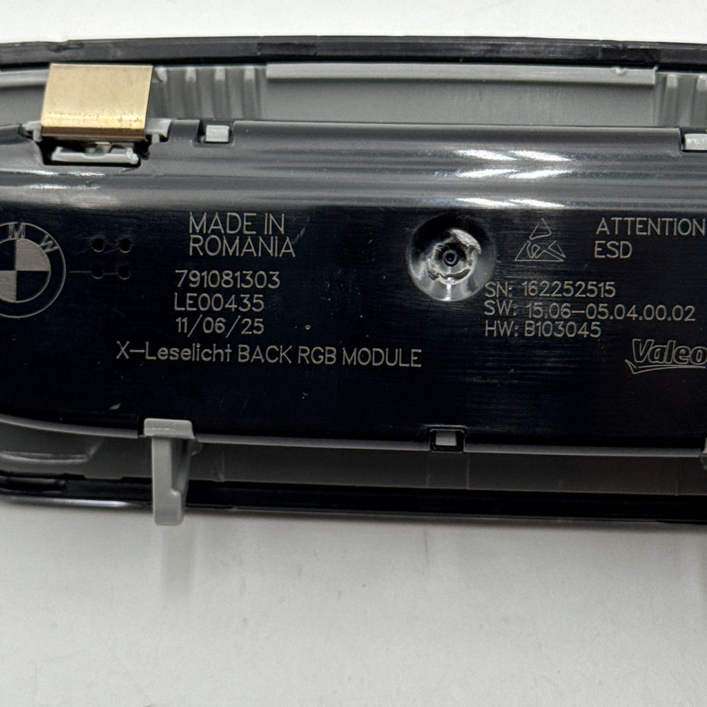 2019 - 2026 BMW 330i G20 G22 G26 G80 G82 Interior Rear Reading Light 7910813