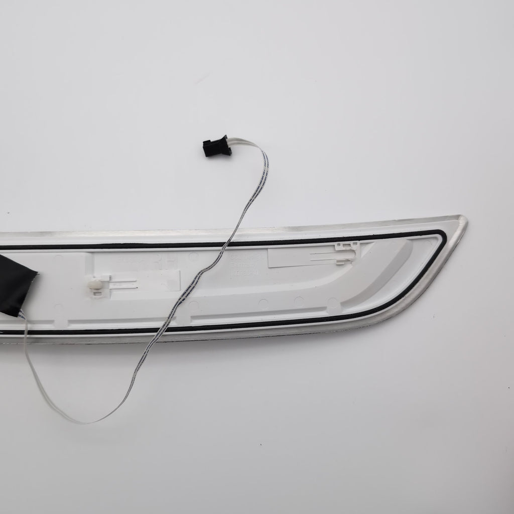 2017 2018 2019 BMW 740e Rear Left Right Illuminated Door Sill Scuff Plate Pair