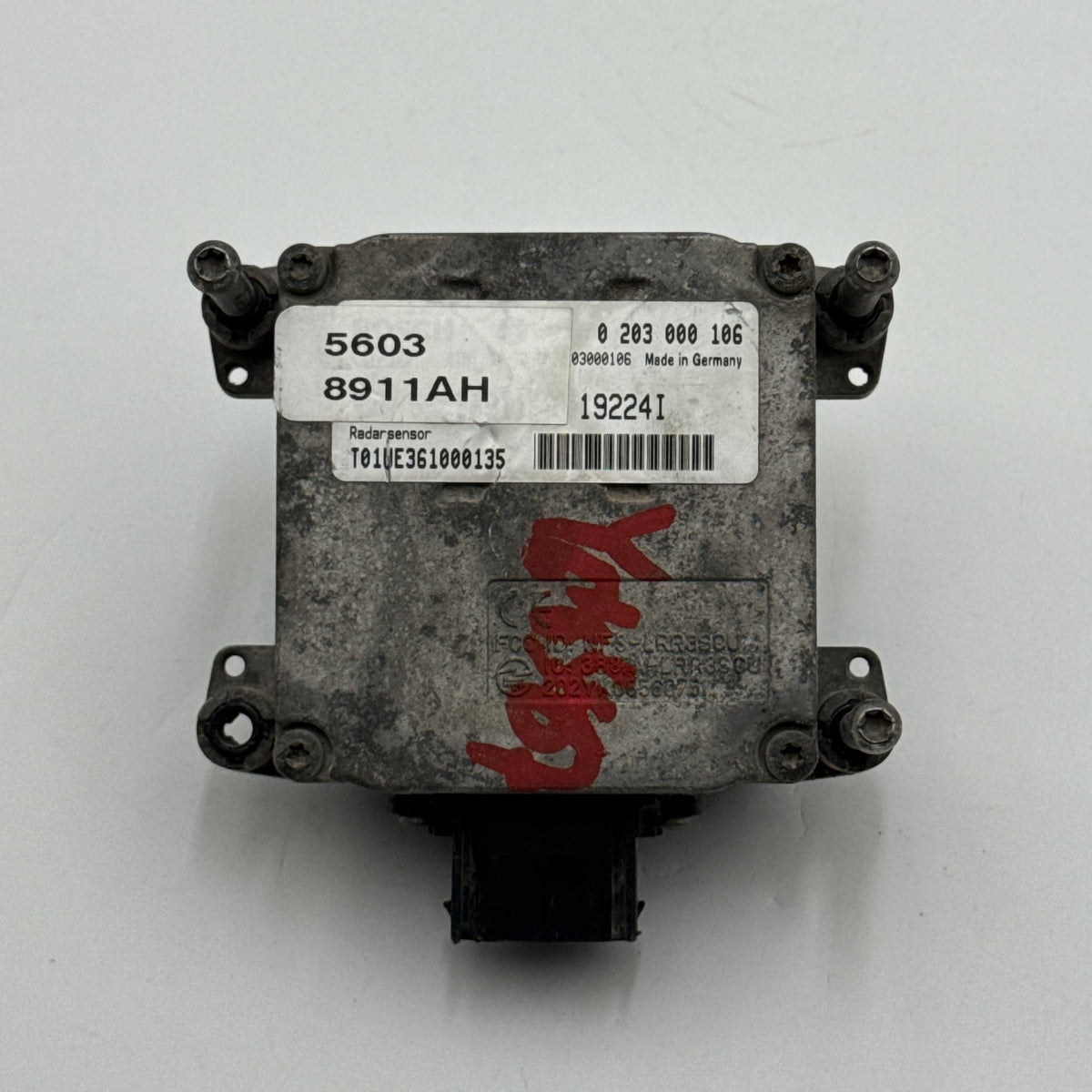 2011 2012 2013 Dodge Durango Cruise Distance Radar Sensor 56038911AH