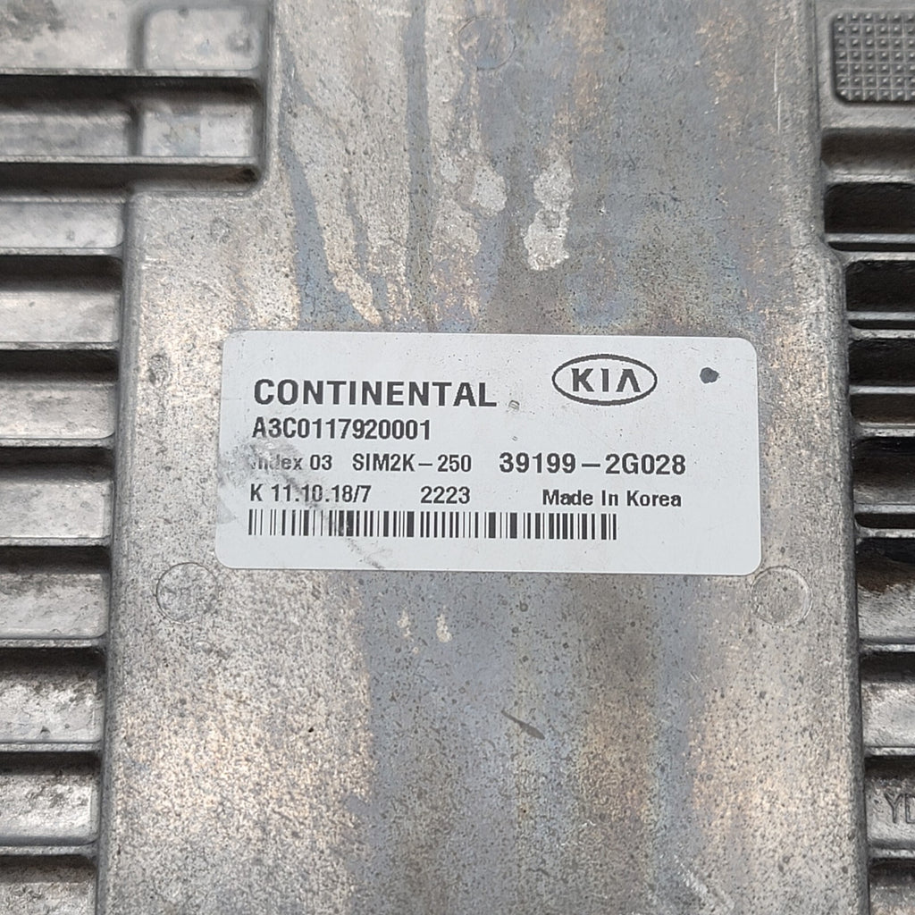 2019 2020 Kia Optima Engine Electronic Control Module ECM EBX OEM 391992G028