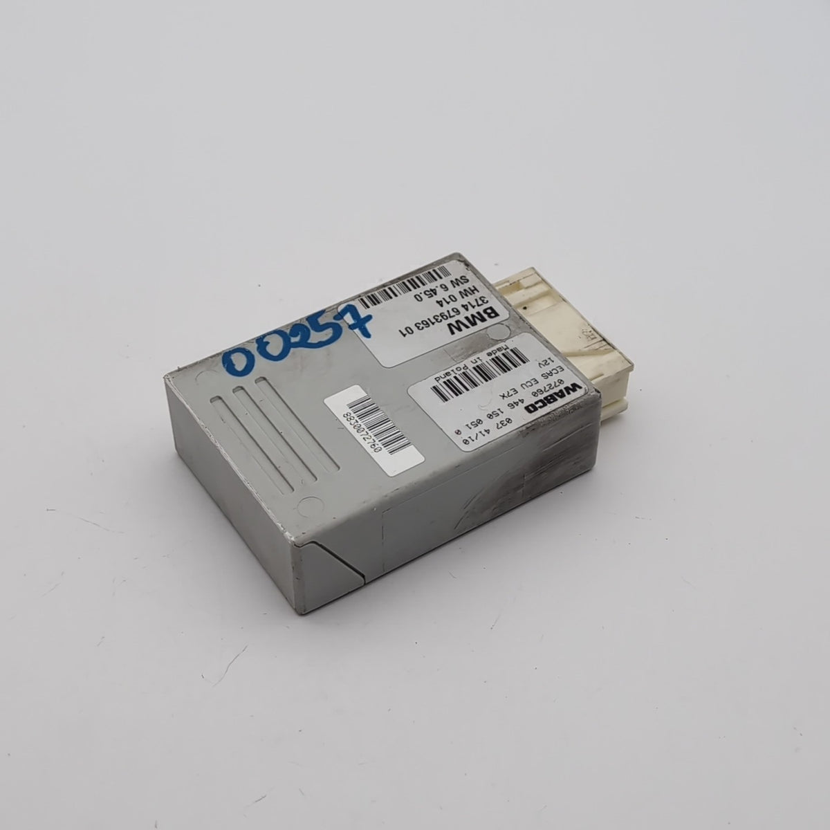 2007- 2014 BMW E70 E71 X5 X6 ECAS AIR SUSPENSION CONTROL MODULE 3714-6793163