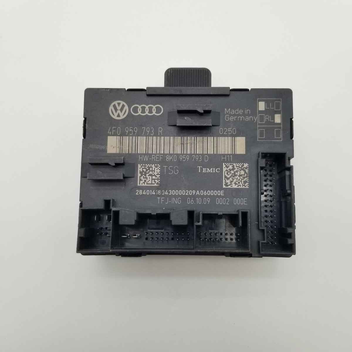 2009-2011 Fits Audi A6 Quattro Left Front Door Window Control Module 4F0959793R