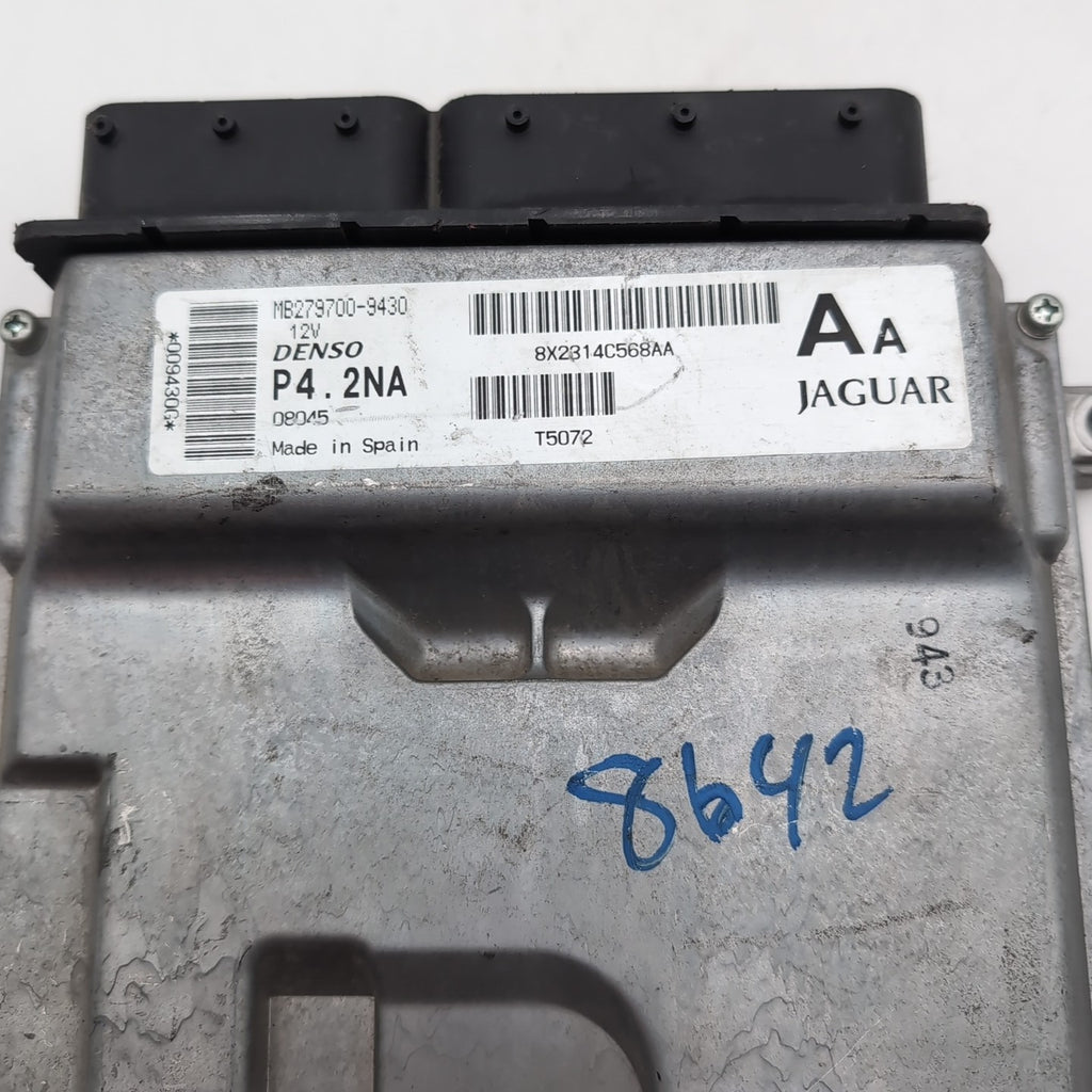 2009 Jaguar XF ECM ECU Engine Computer Control Module Unit ECU ECM 8X2314C568AA