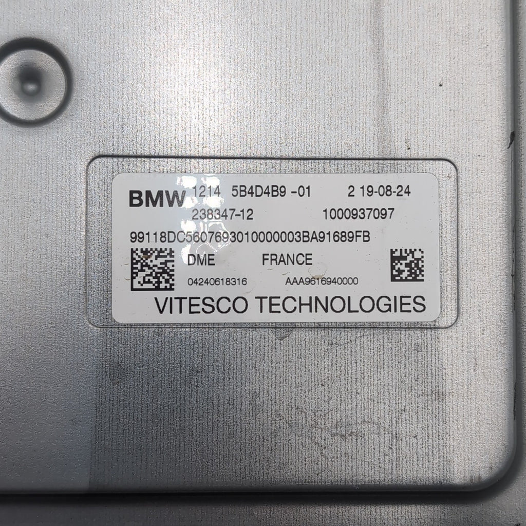 2024 - 2026 BMW 540i 550e 740i X3 X5 X6 X7 XM Engine Control Module ECU DME