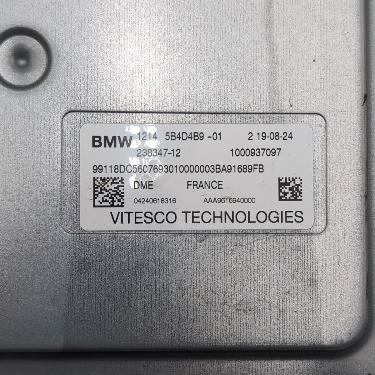 2024 - 2026 BMW 540i 550e 740i X3 X5 X6 X7 XM Engine Control Module ECU DME